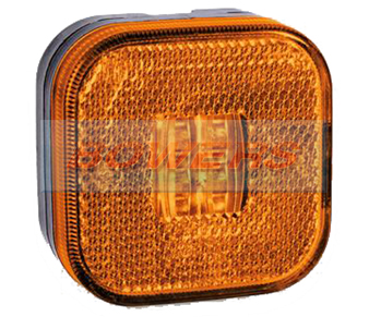 Amber Square LED Marker Light FT-027Z